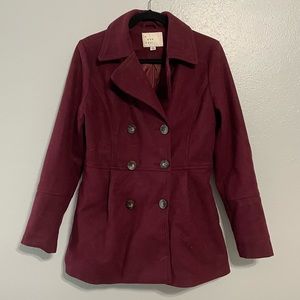 A New Day Target plum peacoat